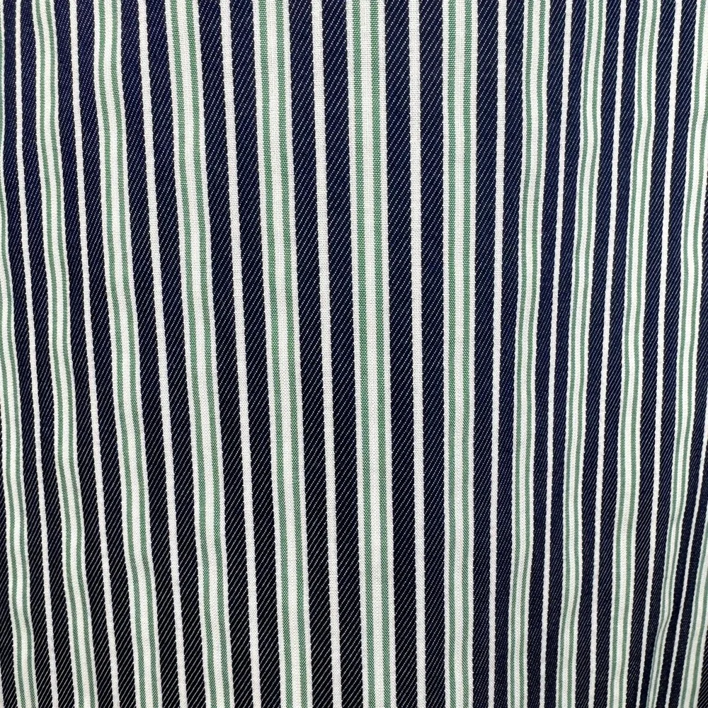 Banana Republic Men's Non‎ Iron Tailored Slim Fit Stripe Dress Shirt Size Medium